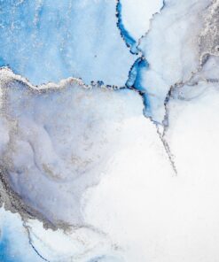 Fototapeta Modrá a stříbrná