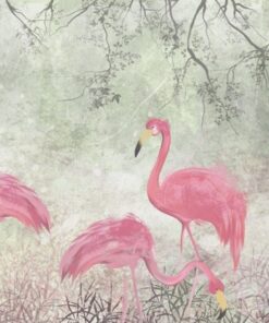 Fototapeta Roztomilí plameňáci