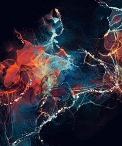 Fototapeta Záblesk červené