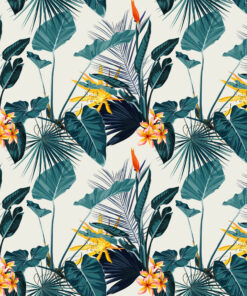 Nálepka na zeď žluté květy