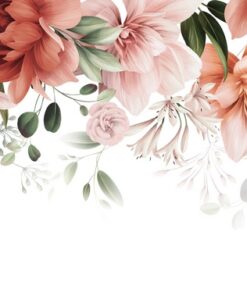 Fototapeta Kvetoucí pivoňky 4