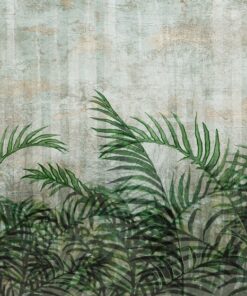 Fototapeta Listy v šedé barvě