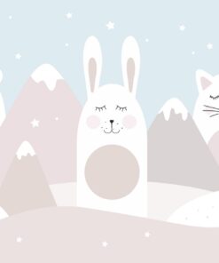 Fototapeta Mláďata zvířátek v horách