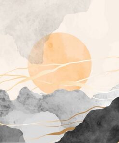 Fototapeta Slunce v oblacích