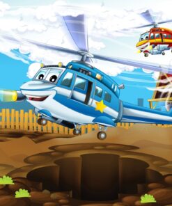 Fototapeta Dvě helikoptéry