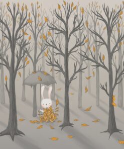 Fototapeta Králík a liška