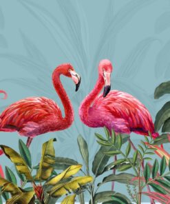 Fototapeta Rozhovor plameňáků