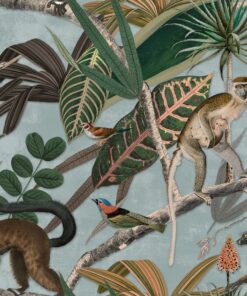 Fototapeta Opice v listí