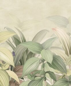 Nálepka na stěnu Tropické květiny 6