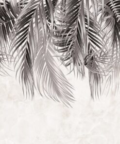 Fototapeta Stalowoszare Liście