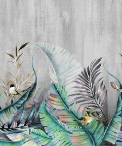 Fototapeta Paprot and Bird