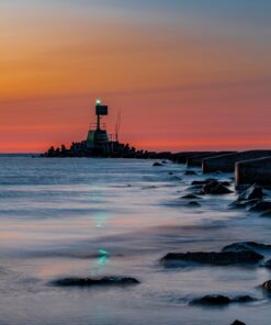 Fototapeta Breakwater at West