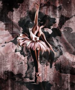 Fototapeta Malovaná baletka 2