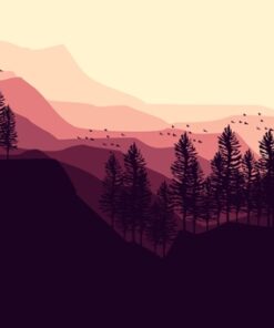 Fototapeta Ráno v horách 2