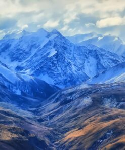 Fototapeta Mountain snow