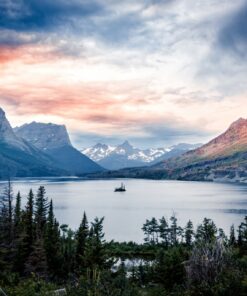 Fototapeta Jezero v Montaně
