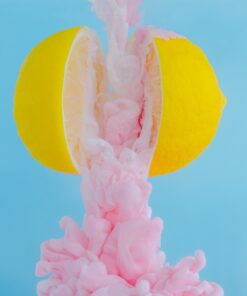 Fototapeta Lemon foam