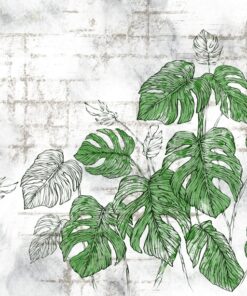 Fototapeta Náčrt listů 2