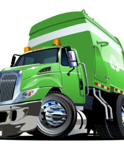 Fototapeta Green Truck