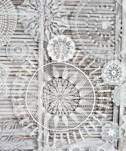 Fototapeta White Macrame