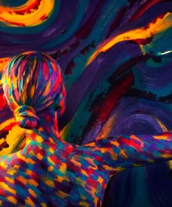 Fototapeta Dívka se štětcem