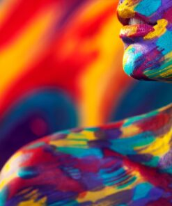 Fototapeta Painted Body