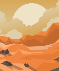 Fototapeta Orange Country