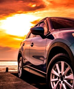 Fototapeta Modré SUV 2