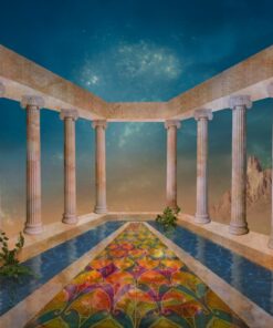 Fototapeta Sloupy v zahradě