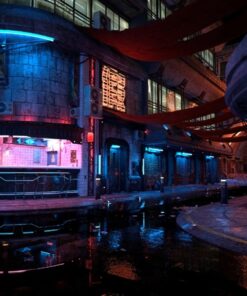 Fototapeta Město neonových světel