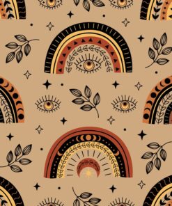 Fototapeta Barevné půlkruhy