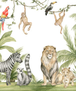 Fototapeta Zvířata z džungle 4