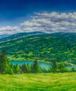 Fototapeta Zelená krajina