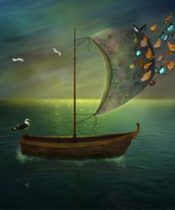 Fototapeta Loď s plachtou