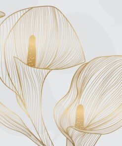 Fototapeta Golden Callas