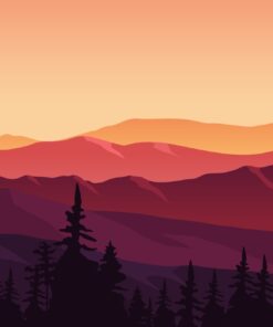 Fototapeta v teplých barvách