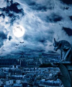 Fototapeta Dark city