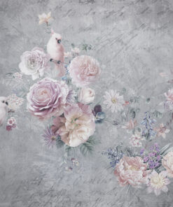 Fototapeta Ptáci v květech