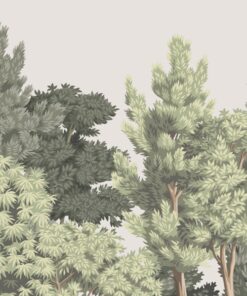 Fototapeta Forest in Sepia