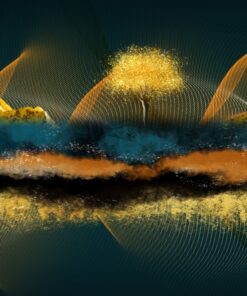 Fototapeta Mountain Gold