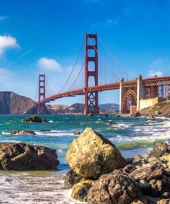 Fototapeta Červený most 2