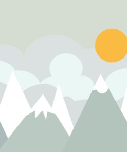 Samolepka na zeď Zlaté slunce 3