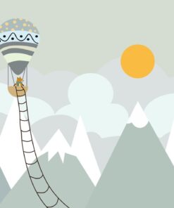 Fototapeta Balónový žebřík