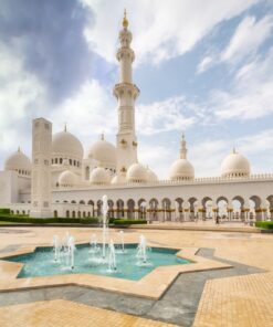 Fototapeta White of the mosque