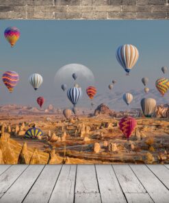 Obrázek letu balónem