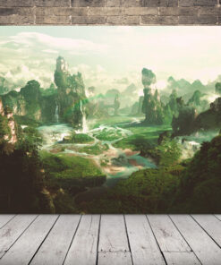 Zelený Fantasy Obrázek