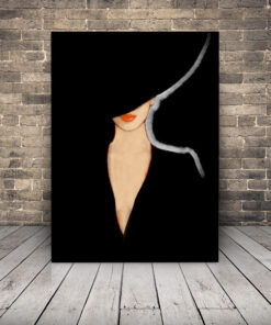 Obraz elegantní dámy