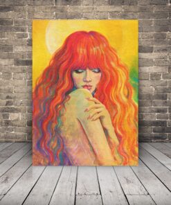 Obrázek krásné zrzky