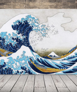 Obraz s vysokou vlnou