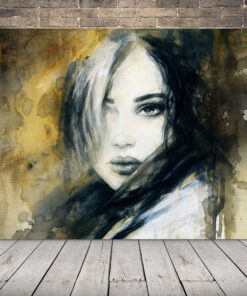 Obrázek ženského portrétu